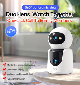 <span class=keywords><strong>Cam</strong></span>éra de sécurité Wifi <span class=keywords><strong>2k</strong></span> intérieure PTZ 360° °   <span class=keywords><strong>Cam</strong></span>éra de surveillance intelligente à vision nocturne couleur avec détection humaine par IA pour la maison, les bébés et les animaux domestiques - Product Image 2