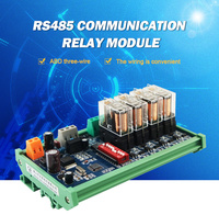 Module de relais de communication RS485 à 4 canaux Huaqingjun, relais Modbus RTU à commande à distance pour les télécommunications