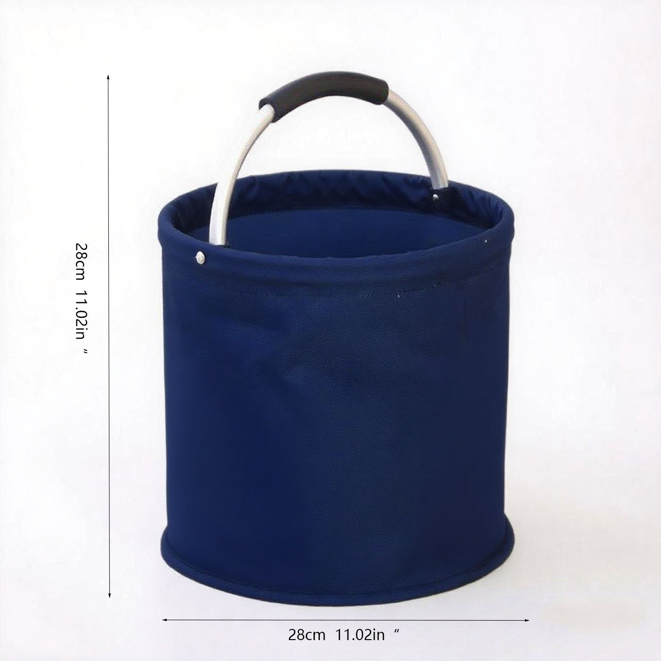 Simple multi-functional small basket [navy blue]