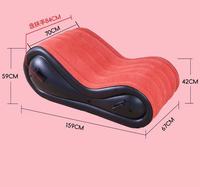Canapé de bondage gonflable de chaise de sexe de lit pliant portatif moderne pour l'usage extérieur de chambre à coucher et de salon pour des couples