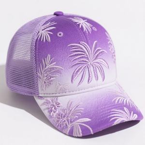 Diseño de marca personalizado Moda deportiva Gorra de béisbol de 5 paneles Personalice su llama Bordado 3D Común - Product Image 3