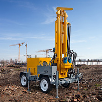 Machine de forage de puits d'eau à haute flexibilité, machine de forage manuelle de puits d'eau, machine de forage de puits artésien