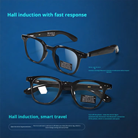 Lunettes de soleil intelligentes à succès : appels, lecture de musique, assistant vocal, traduction IA, protection UV400, étanches IPX5, commande tactile magnétique