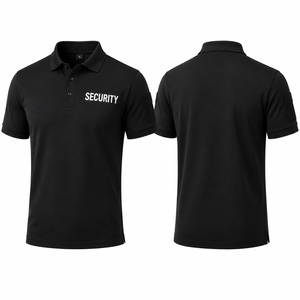 Camiseta Polo de Seguridad para Hombre, de Alto Rendimiento, Manga Corta, con Logotipo de Seguridad Bordado, Uniforme Polo, Proveedor de Ropa de Trabajo Personalizada - Product Image 2