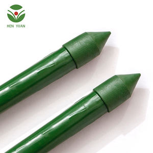 Bâtons de <span class=keywords><strong>Support</strong></span> de fleurs pour plantes grimpantes, 24 pièces, <span class=keywords><strong>Support</strong></span> de légumes en acier revêtu, favorise la croissance des plantes - Product Image 2