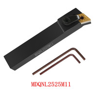 Porte-outil de tournage externe pour tour CNC à 107 degrés MDQNR/L pour insert DNMG-Support OEM personnalisé 40Cr HRC42-60