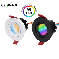 Benory 24v Décodeur DMX512 à lumière blanche réglable, RGBWW CCT GVS KNX Tuya Zigbee DALI DT8 Loxone PWM Dimmable, plafonnier LED encastré