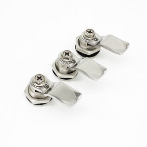 टिकाऊ एंटी-चोरी स्टेनलेस स्टील 304 कुंजी पॉलिश फिनिश डबल बिट क्वार्टर टर्न कैमरा लॉक के साथ डबल बिट तिमाही मोड़ - Product Image 3