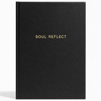 Carnet de journal guidé Soul Reflect 5 MINUTES JOURNAAUX, avec questions non datées, pour la gratitude, l'amour-propre, la guérison, la croissance personnelle, l'auto-soin, cadeau en tissu