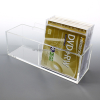 Maßgefertigte Transparente Acryl-Slatwall-Boxen Kundenspezifische Klare Kunststoff-Acryl-Slatwall-Displayboxen und -Körbe Slatwall-Acrylregale