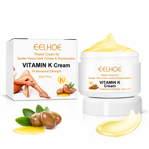 EELHOE Vitamin K <strong>Cream</strong> Glycerin <strong>Varicose</strong> <strong>Veins</strong> Spider <strong>Veins</strong> Bruising Redness Soothing Massage OEM Private Label Wholesale Bulk - Product Image 1