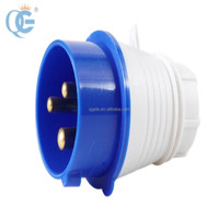 Prise et prise industrielles étanches électriques de 32 A avec fusible IP 44 3 broches 4 broches 5 broches prise industrielle