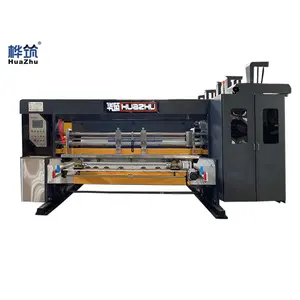 Automatic Flexo Water Ink 2 / 3 / 4 Color Printer Slotter Die Cutter Corrugated Board Printing Machine for Make Cardboard Boxes