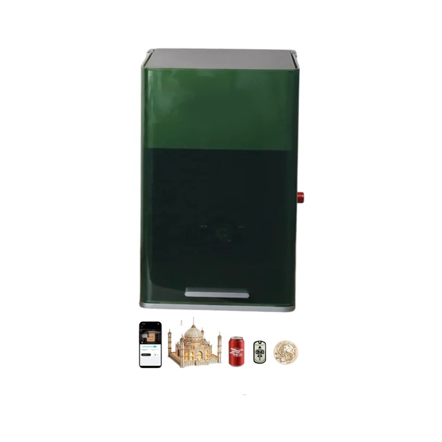 F1 Ultra 20W Fiber & Diode Dual Ultra Fast Laser Engraver Cutter Machine for Metal Wood with Camera 3D Engraving Machine