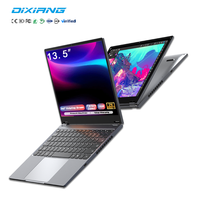 Ordinateur portable DIXIANG New Yoga N5095 Quad-core 13,5 pouces, écran tactile rotatif à 360 degrés, 12 Go de RAM DDR4, pour le bureau et les affaires