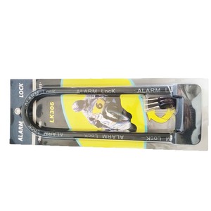 Cadenas intelligent avec alarme <span class=keywords><strong>pour</strong></span> moto, vélo électrique, antivol en U, grande <span class=keywords><strong>porte</strong></span> en verre - Verrou de sécurité haute performance avec alarme - Product Image 1