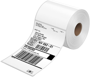 ม้วนฉลากส่งของแบบติดเองได้ ทนทาน สำหรับคลังสินค้า บรรจุภัณฑ์โลจิสติกส์ และการติดตาม<span class=keywords><strong>พัสดุ</strong></span>ด่วน - Product Image 1