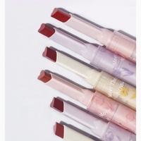 Rouge à lèvres hydratant Gege Bear Flower Element Honey Love Heart Shiny Plumping Whitening Mirror Lip Glosses
