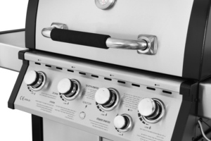 Gril de cuisson indépendant en fonte, Grill Commercial d'extérieur en acier inoxydable, barbecue à gaz - Product Image 2