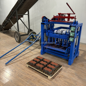 Đa chức năng 4-35 có thể sản xuất gạch lát, gạch rỗng, gạch đặc, vv Máy làm gạch bán tự động, - Product Image 3