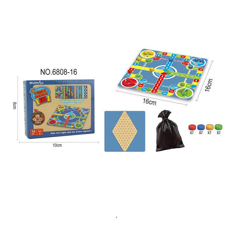 Недорогие шашки 1 в 1, пластиковые одинарные благородные шашки Weiqi, нарды, судоку, наборы шахматных настольных игр для детей