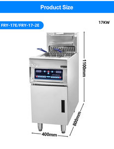 Điều Khiển Kỹ Thuật Số Đa Chức Năng Thương Mại Gà Nồi Chiên Sâu Tự Động Điện Nồi Chiên Chuyên Nghiệp - Product Image 6