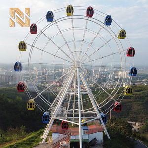 <span class=keywords><strong>Grande</strong></span> <span class=keywords><strong>Roue</strong></span> de 30m, 18 Cabines, 72 Personnes, 26KW, pour Parc d'Attractions Extérieur, en Acier et Alliage d'Aluminium, à Vendre - Product Image 5