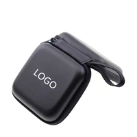 Nouvel étui rigide en silicone personnalisé avec fermeture éclair et logo, design anti-chute pour la protection des AirPods, couleur personnalisée, rangement pour écouteurs
