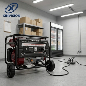Générateur à essence haute efficacité 2,5 kW 212 cm³ 15 L AVR, station d'alimentation stable pour les petites entreprises et les appareils ménagers - Product Image 3