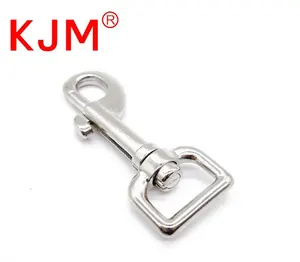 Pet Leash Accessories Metal Zinc Alloy Dog Swivel Snap Hook Spring Clip Hook