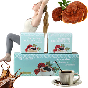 <span class=keywords><strong>Cacao</strong></span> Orgánico <span class=keywords><strong>con</strong></span> Hongos Ganoderma Lucidum y Hericium Erinaceus, Café Beneficioso para la Inmunidad, Concentración y Mayor Energía, 21g*15 Sobres - Product Image 1