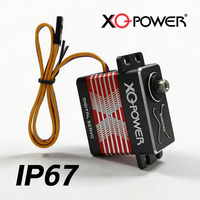 Encodeur magnétique 48KG XQ POWER XQ-BLS8145D 8.4V, moteur servo numérique programmable haute tension sans balais pour articulation robotique