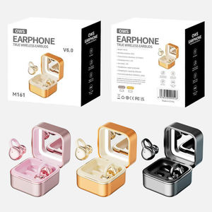 Audífonos M161 Airbuds BT 5.2, Audífonos Inalámbricos con Control Táctil, Precio Económico, Audífonos Resistentes al Agua con Cancelación de Ruido - Product Image 1