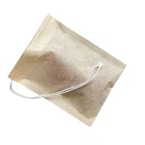 100 pcs Empty Tea Bags for Loose Leaf Tea Natural Unbleached Paper Tea Filter Bag