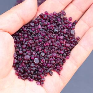 200 г 3-5 мм искусственный гранат чакра камень домашний Аквариум Украшение кварцевый газон садовый декор камень рейки - Product Image 5