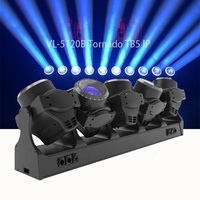 Luz de cabeza móvil Tornado TB5 IP 5x120w RGBL LED con la misma biblioteca de canales ACME, LED auxiliar exterior de movimiento oscilante individual, se puede empalmar