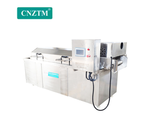 Ce Gecertificeerde Commerciële Doorlopende Elektrische Frituurmachine Voor Namkeen Productie Industriële Friteuse Met Grote Capaciteit - Product Image 6