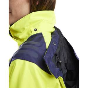 BLAKLADER - 443619873389S Veste Shell haute visibilité pour femme Jaune/Bleu marine-EAN 7330509851180 HI-VIS WORKWEAR - Product Image 5