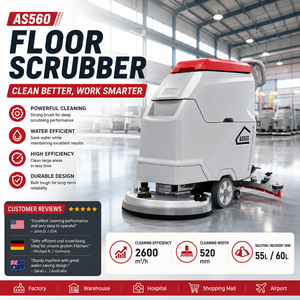 Laite Nouvelle <span class=keywords><strong>Autolaveuse</strong></span> Électrique Autopropulsée Anti-Poussière pour Entrepôt, avec Réservoir de 55L, Batterie, Nettoyage 520mm - Product Image 1
