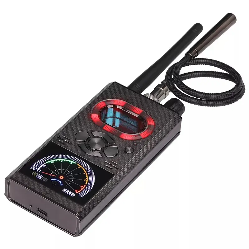 뜨거운 판매 제품 업그레이드 K99 안티 스파이 버그 감지기 RF 스캐너 경보 GSM GPS 무선 신호 감지기