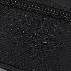 OEM Custom Water Proof Embroidered Unisex Nylon Pouch <b>Waist</b> <b>Bag</b> Travel Cross Body Fanny Pack Black Bulk for <b>Men</b> - Product Image 6
