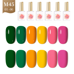 AILANUO - Fabricante Profesional de Productos para Uñas con Sistema de Dropshipping, Esmalte de Uñas de Gel UV LED Sólido de 6 Colores, Personaliza con tu Propio Logotipo, OEM - Product Image 1