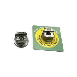 <span class=keywords><strong>Buse</strong></span> <span class=keywords><strong>de</strong></span> pulvérisation à jet plat en carbure <span class=keywords><strong>de</strong></span> tungstène haute pression 11001-TC avec embouts <span class=keywords><strong>de</strong></span> résistance pour le nettoyage des industries <span class=keywords><strong>de</strong></span> vente au détail et agricoles - Product Image 6