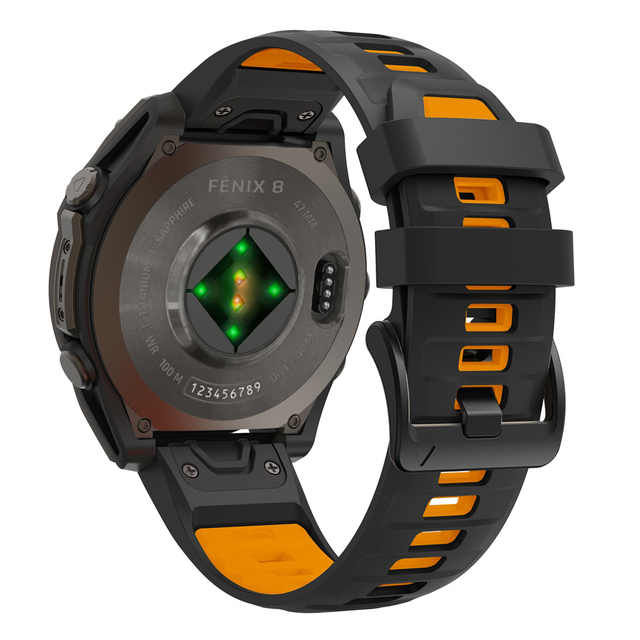 For Garmin Fenix 8 47mm/7 Pro/6 Pro/5 Plus Smart Watch Easyfit Wrist Band New 22mm 26mm Silicone Quickfit Watchband Breathable