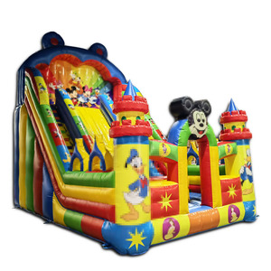 Trung Quốc nhà máy của lớn đôi <span class=keywords><strong>Inflatable</strong></span> Slide cho trẻ em thương mại cấp khổng lồ khô trượt Bouncer cho sân sau <span class=keywords><strong>Inflatable</strong></span> lâu đài - Product Image 5