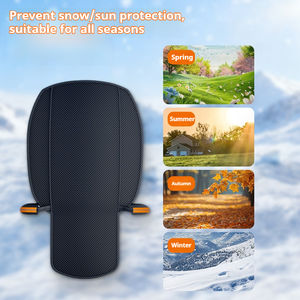 Housse de voiture à motif nid d'abeille, tissu Oxford imperméable, <span class=keywords><strong>pare</strong></span>-soleil universel avec protection contre la neige et le gel d'hiver - Product Image 3