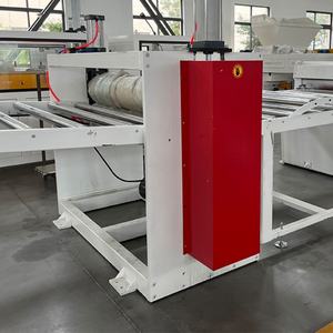 Flexibel Materiaal Pvc Marmeren Wandpaneel Bord/Hete Stempel Folie + Uv Coating Pvc Marmeren Plaat Maken Machine - Product Image 6