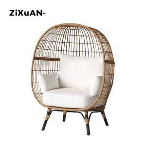 Vente chaude Chaise Oeuf En Rotin Suspendue En Plein Air Loisirs Osier Jardin Chaise Longue Chaise Oeuf - Product Image 6