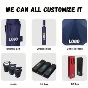 Promotional Logo <b>Umbrella</b> Custom Wholesale for Business Event Gift UV Proof <b>Windproof</b> Durable Printing <b>Umbrellas</b> - Product Image 3
