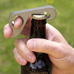 Ouvre-bouteille professionnel à une seule main - Fer recouvert d'un revêtement résistant aux rayures - Gadget de cuisine pour ouvrir les bocaux, les bouteilles et les canettes - Product Image 3